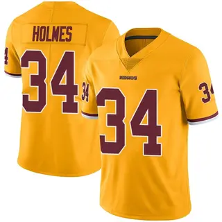 Washington Commanders Youth Christian Holmes Limited Color Rush Jersey - Gold