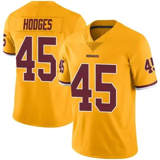 Washington Commanders Youth Curtis Hodges Limited Color Rush Jersey - Gold