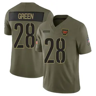 Washington Commanders Youth Darrell Green Limited 2025 Salute to Service Jersey - Olive