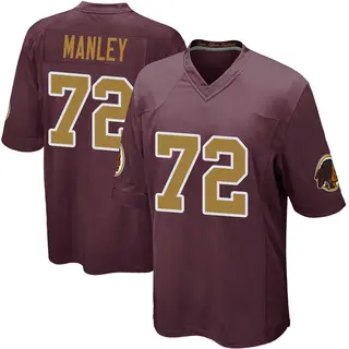 Washington Commanders Youth Dexter Manley Game Burgundy Alternate Jersey