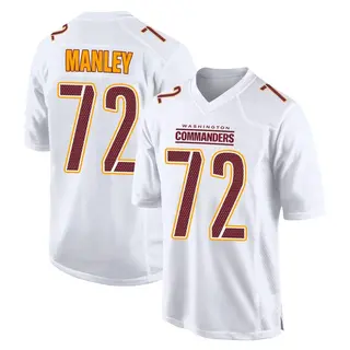 Washington Commanders Youth Dexter Manley Game Tundra Fashion Jersey - White