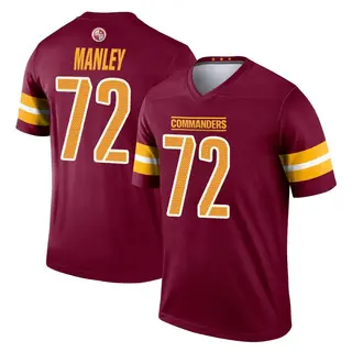 Washington Commanders Youth Dexter Manley Legend Burgundy Jersey