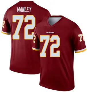Washington Commanders Youth Dexter Manley Legend Inverted Burgundy Jersey
