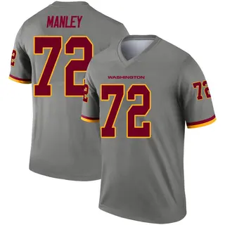 Washington Commanders Youth Dexter Manley Legend Inverted Jersey - Gray