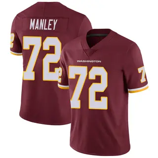 Washington Commanders Youth Dexter Manley Limited Burgundy Team Color Vapor Untouchable Jersey