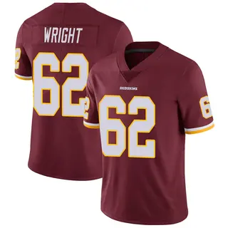 Washington Commanders Youth Gabe Wright Limited Burgundy Team Color Vapor Untouchable Jersey