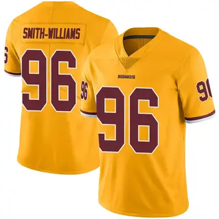 Washington Commanders Youth James Smith-Williams Limited Color Rush Jersey - Gold