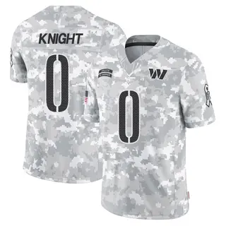 Washington Commanders Youth Qwuantrezz Knight Limited 2024 Salute to Service Jersey - Arctic Camo