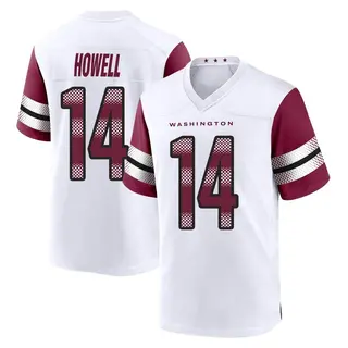 Washington Commanders Youth Sam Howell Game Jersey - White