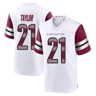 Washington Commanders Youth Sean Taylor Game Jersey - White