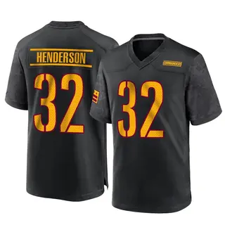 Washington Commanders Youth Xavier Henderson Game Alternate Jersey - Black