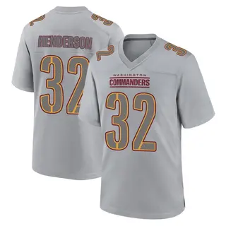 Washington Commanders Youth Xavier Henderson Game Atmosphere Fashion Jersey - Gray
