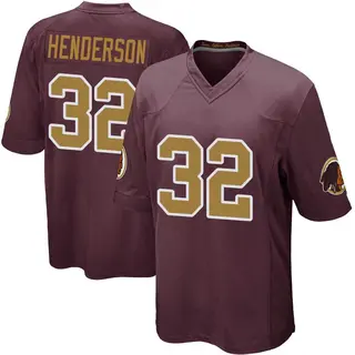 Washington Commanders Youth Xavier Henderson Game Burgundy Alternate Jersey