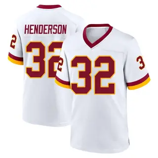 Washington Commanders Youth Xavier Henderson Game Jersey - White