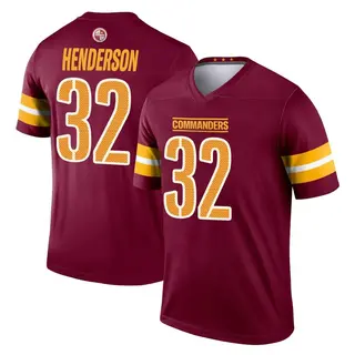 Washington Commanders Youth Xavier Henderson Legend Burgundy Jersey