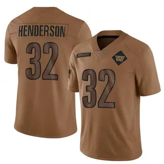 Washington Commanders Youth Xavier Henderson Limited 2023 Salute To Service Jersey - Brown
