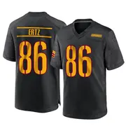 Washington Commanders Youth Zach Ertz Game Alternate Jersey - Black