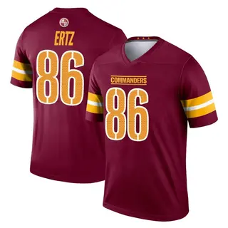 Washington Commanders Youth Zach Ertz Legend Burgundy Jersey